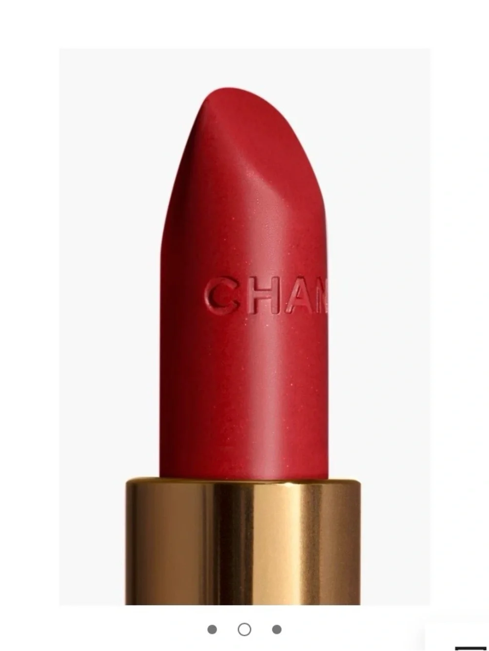 CHANEL Longwear Satin Lipstick Hydrating and Smoothing Lip Care. 120. Gabrielle.